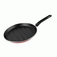 Magefesa Sfumatto Rosso - Grill rond Ø28cm en acier émaillé rouge - acier MG316