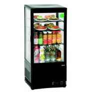 Mini vitrine réfrigérée 78 l, blanche , pour chr, traiteurs, boulangeries, pâtisseries et chocolateries -professionnelle bartscher Mini vitrine réfrigérée 78 l, blanche , pour chr, traiteurs, boulangeries, pâtisseries et chocolateries -professionnelle bartscher