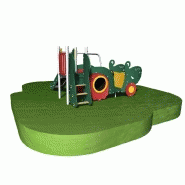 Structure de jeu transport tracteur - trai04pe
