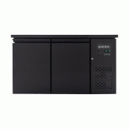 Vaiotec EASYLINE Table réfrigérée de bar noir / 2 portes - 280 l - DC210 Vaiotec EASYLINE Table réfrigérée de bar noir / 2 portes - 280 l - DC210