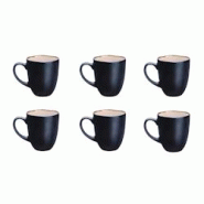 Bjorn Mug IRIS 40cl - 6 pièces - Blanc ivoire - blanc 3701488306086 Bjorn Mug IRIS 40cl - 6 pièces - Blanc ivoire - blanc 3701488306086