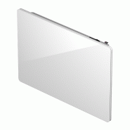 CAMPAVER Nativ Radiateur connecté Horizontal 1000W Verre massif Blanc lys - Intuis - K161113 CAMPAVER Nativ Radiateur connecté Horizontal 1000W Verre massif Blanc lys - Intuis - K161113