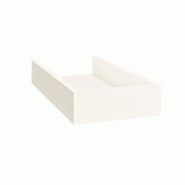 Casquette pour montant Totem 30x60x10cm - blanc premium ST9