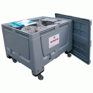 Conteneur d'intervention pour tous liquides - Volume 300L - Absorption 400L