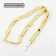 Cordon bambou satiné - IDP 20N - 100% naturel, recyclable, compatible salles blanches