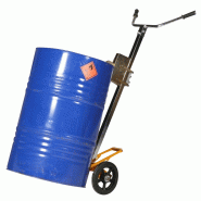 Diable à fûts en acier - Capacité 220 l Diable à fûts en acier - Capacité 220 l