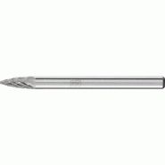 Petite fraise sur tige forme SPG D. 3 mm L. Tête 7 mm D. De la tige 3 mm carbure engrènement 3 PLUS PFERD Petite fraise sur tige forme SPG D. 3 mm L. Tête 7 mm D. De la tige 3 mm carbure engrènement 3 PLUS PFERD