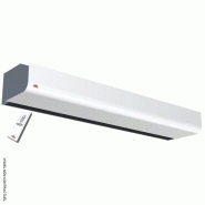 Rideau d'air chaud électrique horizontal compact triphasé avec télécommande - pa2210ce05 frico - l1050 x h209 x p345 mm - 3,3 à 5 kw - 380 v - 1200 m³/h