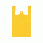 Sacs bretelles jaune 26+12x45 cm