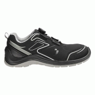 Safety Jogger - Chaussures de sécurité basses sans métal sportives à fermeture TLS FLOW noir et blanc S3S #000000 Taille 45 - 45 matière synthét