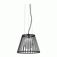 Stones Cage Suspension en métal noir - noir 8033959252956 Stones Cage Suspension en métal noir - noir 8033959252956