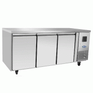Table réfrigérée gn1/1 négative tropicalisée 3 portes - PEPF3472GR
