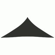 VidaXL Voile de parasol tissu oxford triangulaire 4x5x5 m Modèle Jardin Kappa - noir 135124