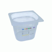 Bac HACCP Polypropylène GN 1/6 H. 150 mm - Gastroland - transparent plastique polypropylène 3701666002717