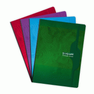 Calligraphe Lot de 5 Cahier Ligne 7000 24x32, 288p./144 feuilles 70 g/m² brochées, couv. Carte assorties, Séyès - 3210330022864
