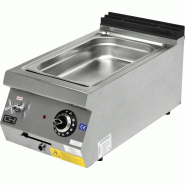 Climahosteleria Bain Marie électrique de table GN1/1 1,5 kW 400x730x300h mm EMPPLS7SE010 Line 700 Istanbul - EMPPLS7SE010