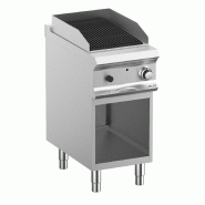 Grille a pierre de lave professionnel 35,2x47,5 sur soubassment domina pro 700 - PLG74AG Grille a pierre de lave professionnel 35,2x47,5 sur soubassment domina pro 700 - PLG74AG