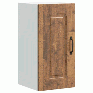 Helloshop26 - Armoire murale de cuisine Kalmar 30 x 31 x 60 cm rangement pratique style vintage en bois d'ingénierie vieux bois 02_0049968 - Bois mas
