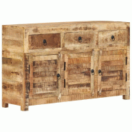 Helloshop26 - Buffet bahut commode armoire meuble de rangement organisateur cuisine salle de séjour salon 110 x 30 x 65 cm bois 02_0029510 - 30002091