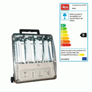 Lampe basse consommation - lampe de chantier - 4 x 9 W - 36 W Lampe basse consommation - lampe de chantier - 4 x 9 W - 36 W