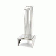 Maxima Porte-bouteilles - pour bouteilles Ø7,5 cm - jusqu'à 33 bouteilles - 3 porte-bouteilles – 40 × 48 × 114 cm - AKS-09360031