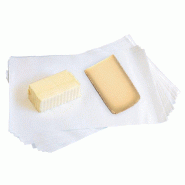 Papier ingraissable double face blanc 32x50cm - 10kg - spécial métiers de bouche