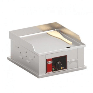 Plancha professionnelle lisse monophasée en inox 1 zone - 400x450 - PSE400I Plancha professionnelle lisse monophasée en inox 1 zone - 400x450 - PSE400I