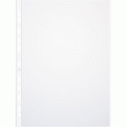 Pochette Perf Oxford Sach10 A4 PP90 Lisse Bord Colore Ast - 100206870