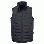 Portwest - Gilet de travail sans manches matelassé ASPEN BAFFLE Noir Taille M - M noir 5036108287536
