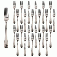 San Ignacio - Set de 24 fourchettes en acier inoxydable - Eiffel - argenté inox PK10159