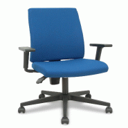 Silla I-Line bondai azul marino brazos regulables - bleu multi-matériau 322CPDMBN6016R19T