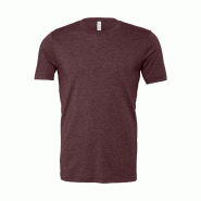 T-shirt homme col rond Heather Heather Maroon XXL 52% Coton | 48% Polyester - XXL 0884913546066