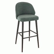 Tabouret de bar tess vert, France mobilier chr - 3760326528431
