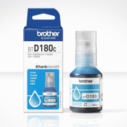 Brother D180C - Bouteille d'encre cyan haute capacité authentique - 4977766838870