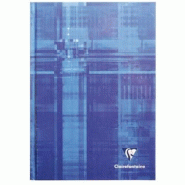 Clairefontaine Lot de 5 Carnet Metric A5, 192p./96 feuilles 90 g/m² brochure rembordée rigide, uni - 3329680951004