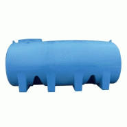 Cuve de transport d'eau 6000L - AQUA 6000 - PREMIUM - avec vanne PVC DN50 et système antiballant