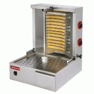 Diamond - Gyros grill électrique 20 kg - réf. KEB-E40 - gris inox AKS-KEB-E40