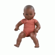 Mannequin Poupon Bébé Ethnique 60cm - Habillage Rapide - Support Professionnel Léger