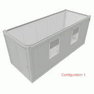 Module bureau pro VEGA20L Configuration 1 BLEU - RAL 5010_0