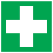 Panneaux rigides adhésifs photoluminescents 200x200 mm secours évacuation - PNCPSLAD-NV01/CXBL_0