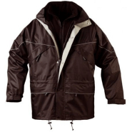 Parka noire isa - 3 en 1 - polyester enduit pvc - COVERGUARD | 5isab_0