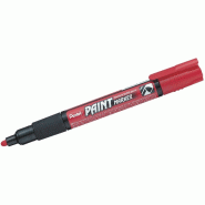 Pentel Paint Marker Marqueur peinture couvrante à Pointe conique moyenne Rouge - rouge plastique MMP20-BO
