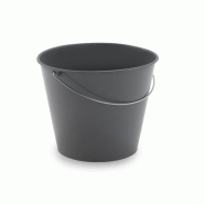 SP BERNER - Seau 8 L - gris plastique SB182