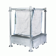 Support de filtration sur rétention pour big-bag (retentmud)