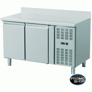 Table réfrigérée négative gamme 700 - inox avec ou sans dosseret - 2, 3 ou 4 portes Table réfrigérée négative gamme 700 - inox avec ou sans dosseret - 2, 3 ou 4 portes