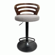 Tabouret de bar Emilio beige - Autre Tissu Amadeus 45x44 cm - beige textile 3520071950730 Tabouret de bar Emilio beige - Autre Tissu Amadeus 45x44 cm - beige textile 3520071950730
