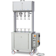 Tireuse gravité semi-automatique pour une cadence jusqu'à 500 b/h de 0,75L Tireuse gravité semi-automatique pour une cadence jusqu'à 500 b/h de 0,75L