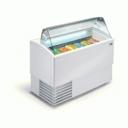 Vitrine à glace 7+(7) bacs - isa - l1354xp800xh1176 mm - 830 watt