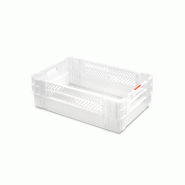 Bac emboitable gerbable résistance -35°C à +80°C - 76 pièces BC64 Bac emboitable gerbable résistance -35°C à +80°C - 76 pièces BC64