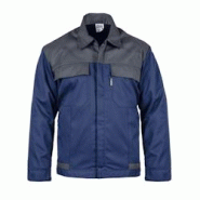 Blouson de travail Bleu marine Gris Taille XXL Polyester / Coton 4 poches VITO - XXL bleu 5604612674038 Blouson de travail Bleu marine Gris Taille XXL Polyester / Coton 4 poches VITO - XXL bleu 5604612674038